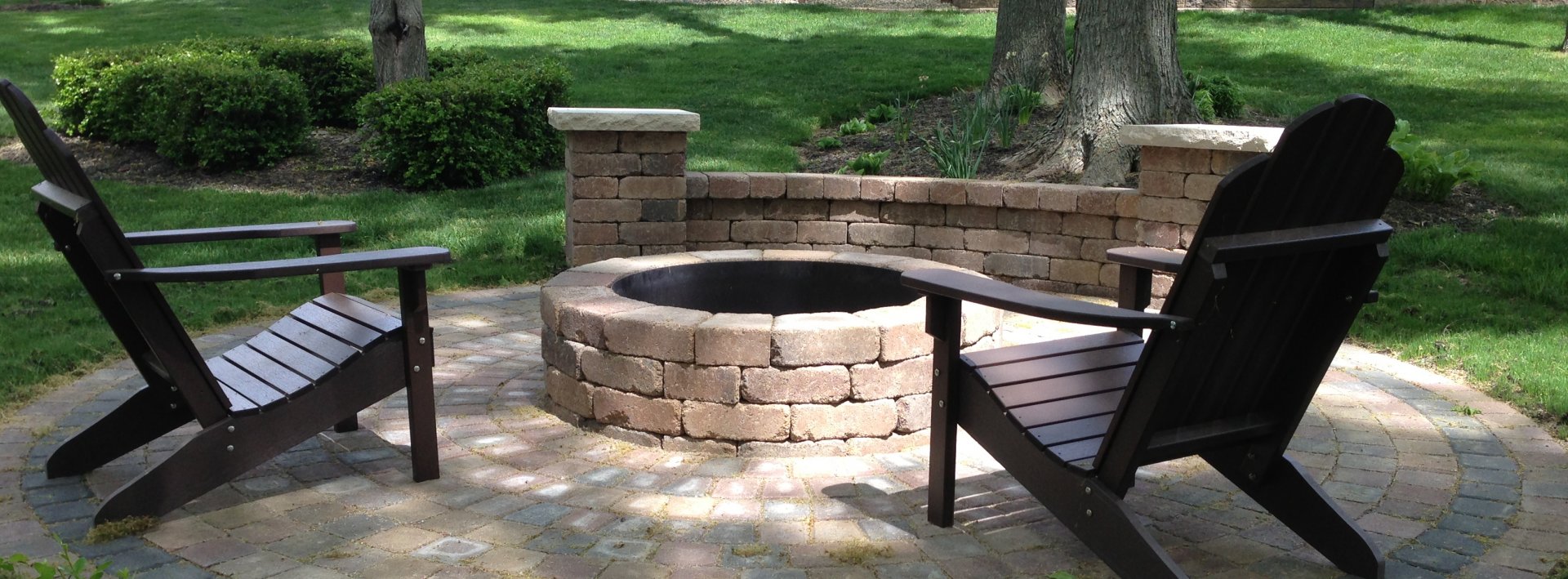 Fire Pit with Chairs